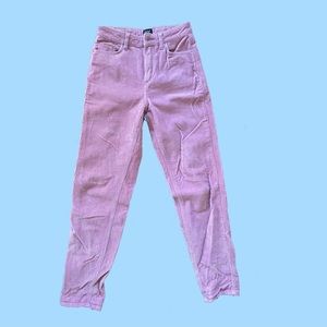 Bdg pink corduroy high waisted pants